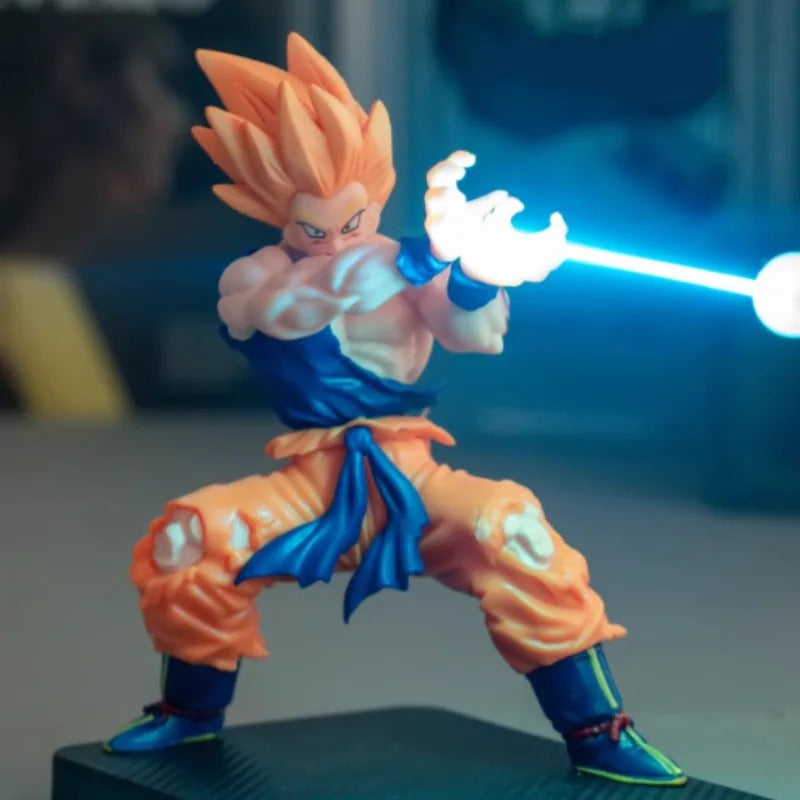 BANDAI Dragon Ball Son Goku Night Light – Kamehameha Touch Lamp