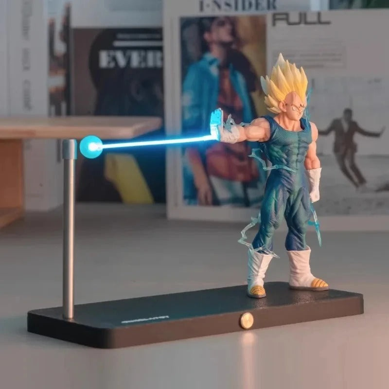 BANDAI Dragon Ball Son Goku Night Light – Kamehameha Touch Lamp