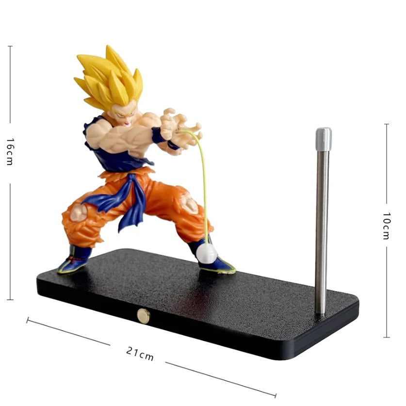 BANDAI Dragon Ball Son Goku Night Light – Kamehameha Touch Lamp